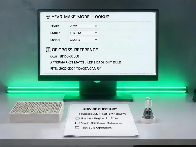Philips fitment guide workspace